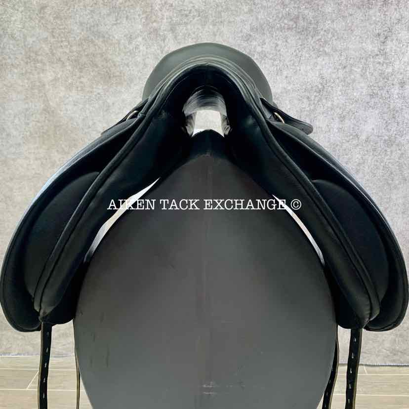Mystic by Smith-Worthington Dressage Saddle, 17.5" Seat, Medium Tree, Wool Flocked Panels