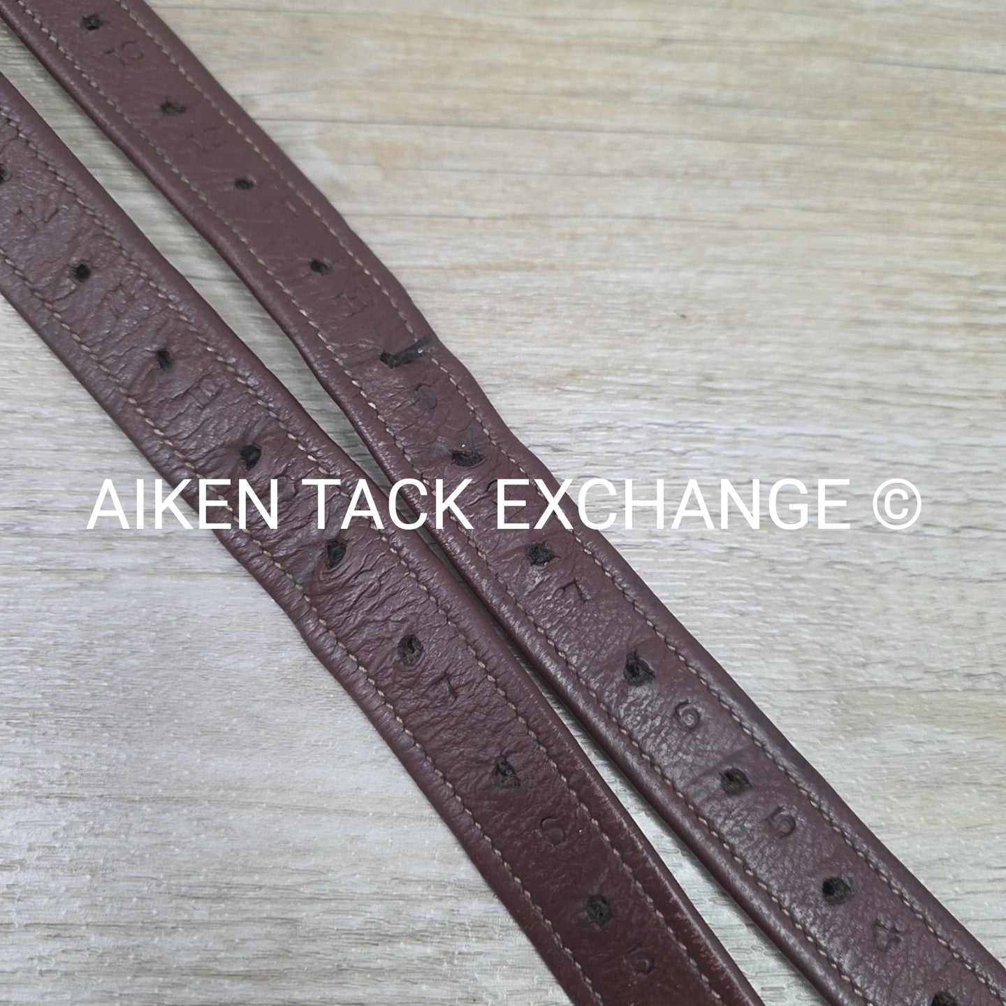 ExionPro Stirrup Leathers, Brown, 54"