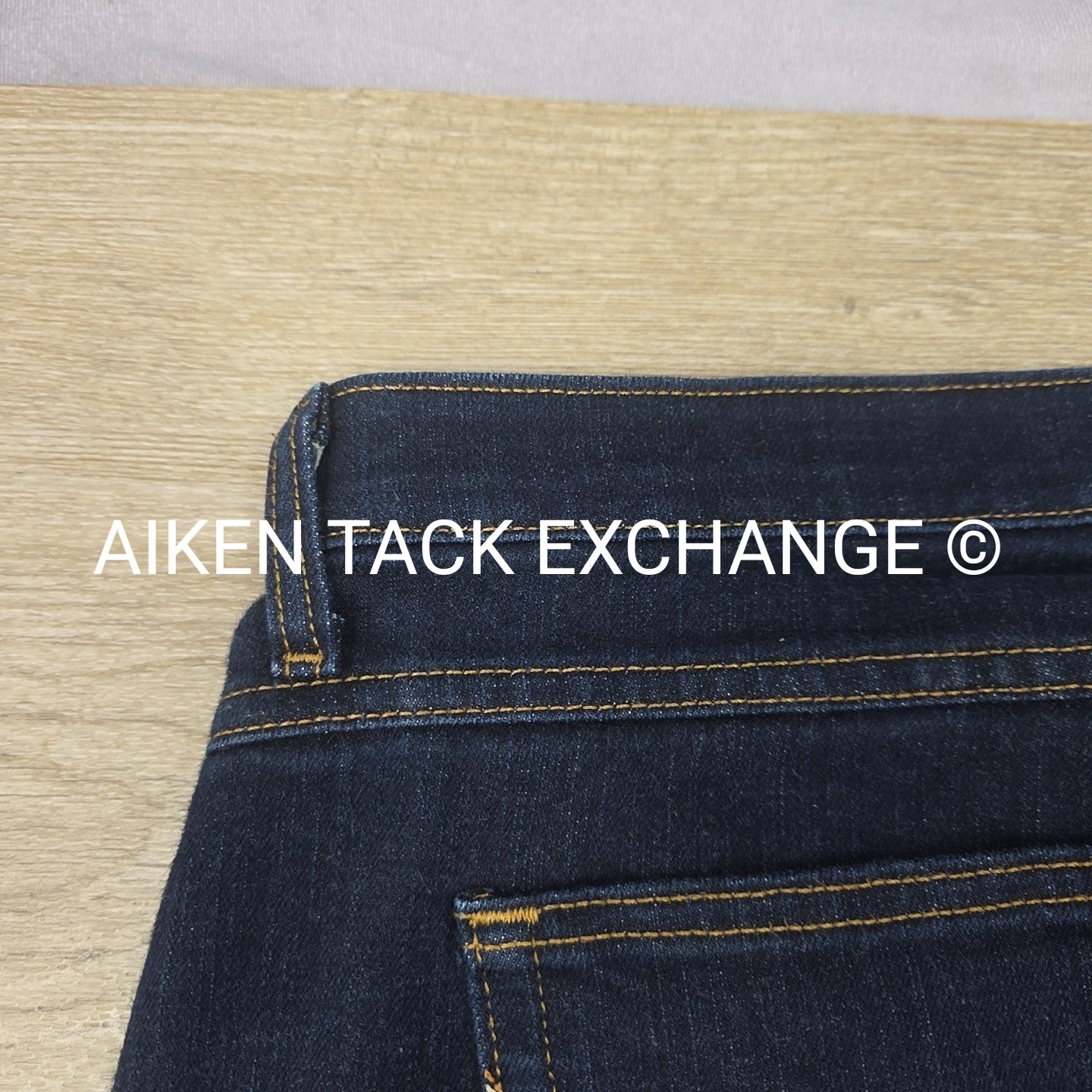 Wrangler Q-Baby Elastic Waistband Jeans, Size 7/8 x 32