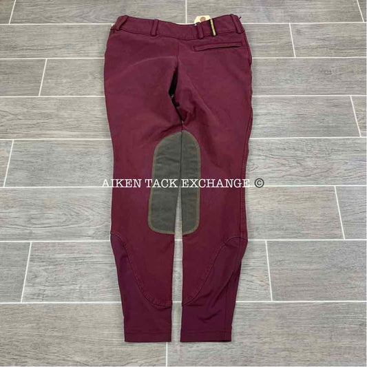 Noble Outfitters Size Zip Knee Patch Breeches, Size 22R