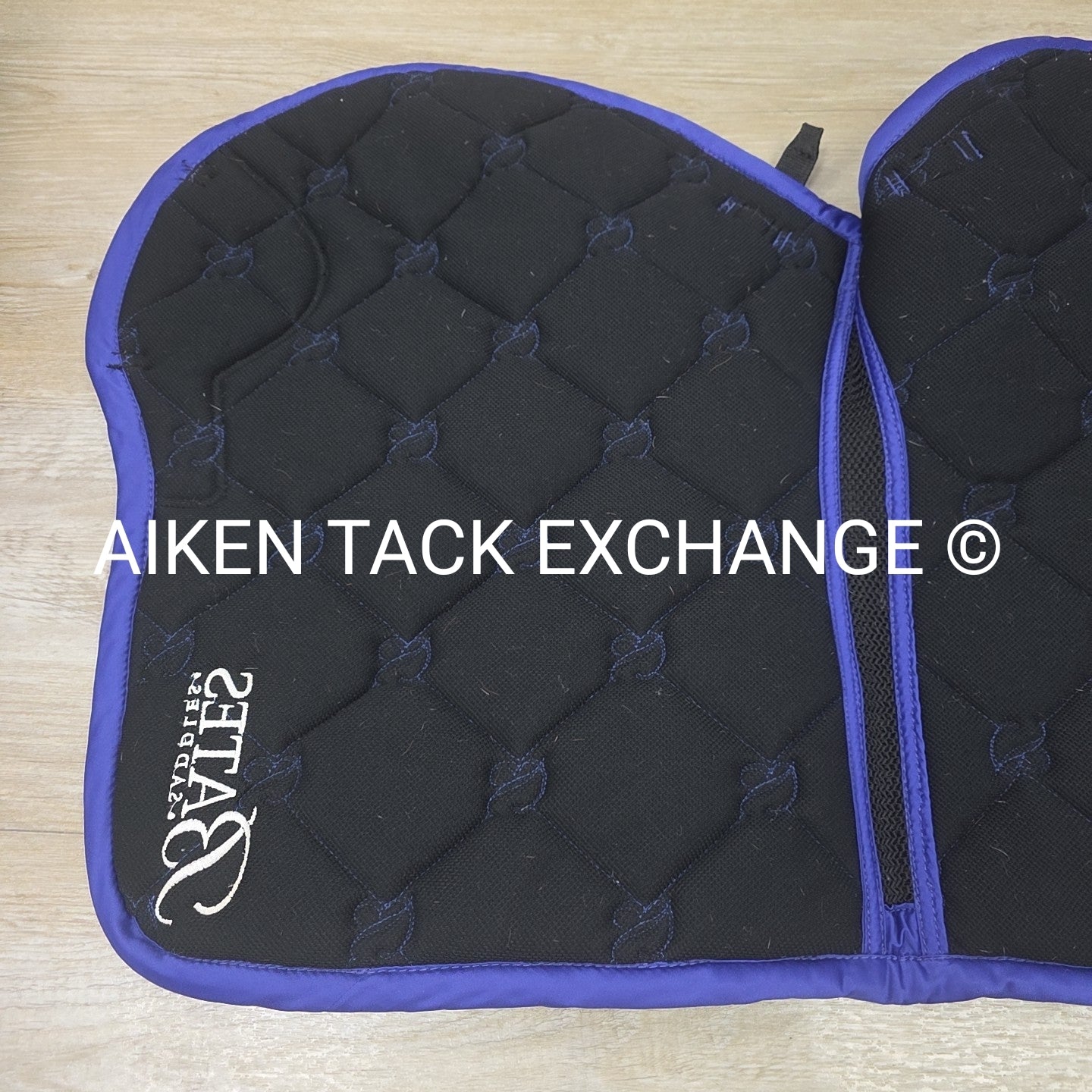 Bates Jump Saddle Pad with Logo Embroidery - Size Full