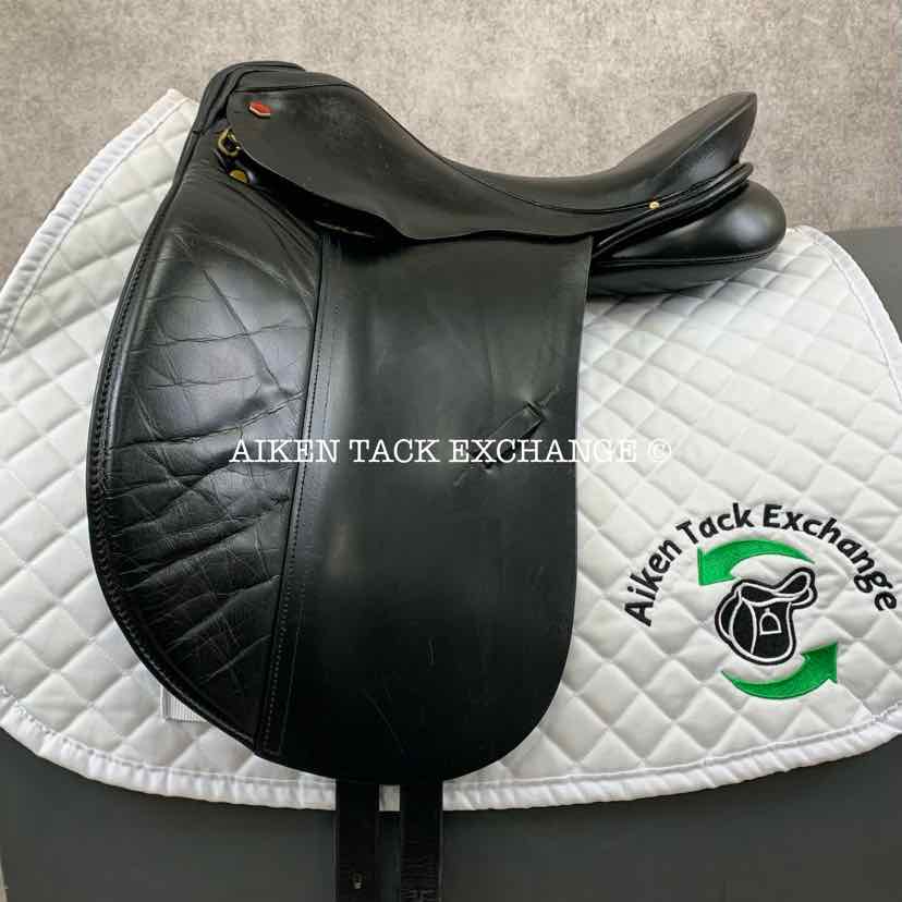 **SOLD** Albion Style SL Dressage Saddle, 16.5" Seat, Short Flap, Medium Tree, Wool Flocked Panels
