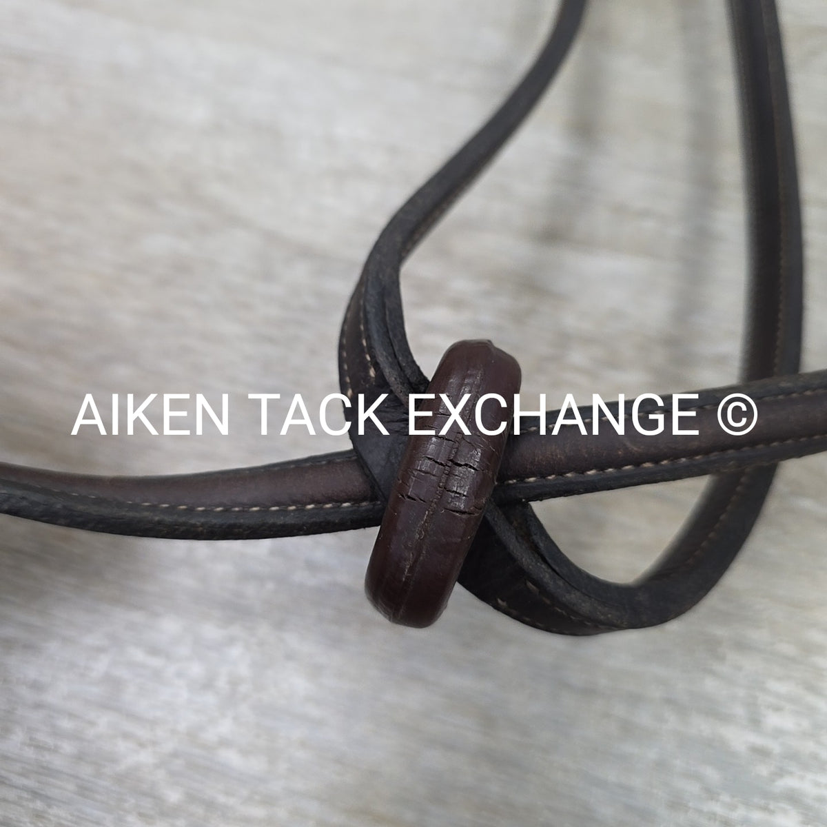 Crosby Plain Raised Standing Martingale, Brown, Size Full