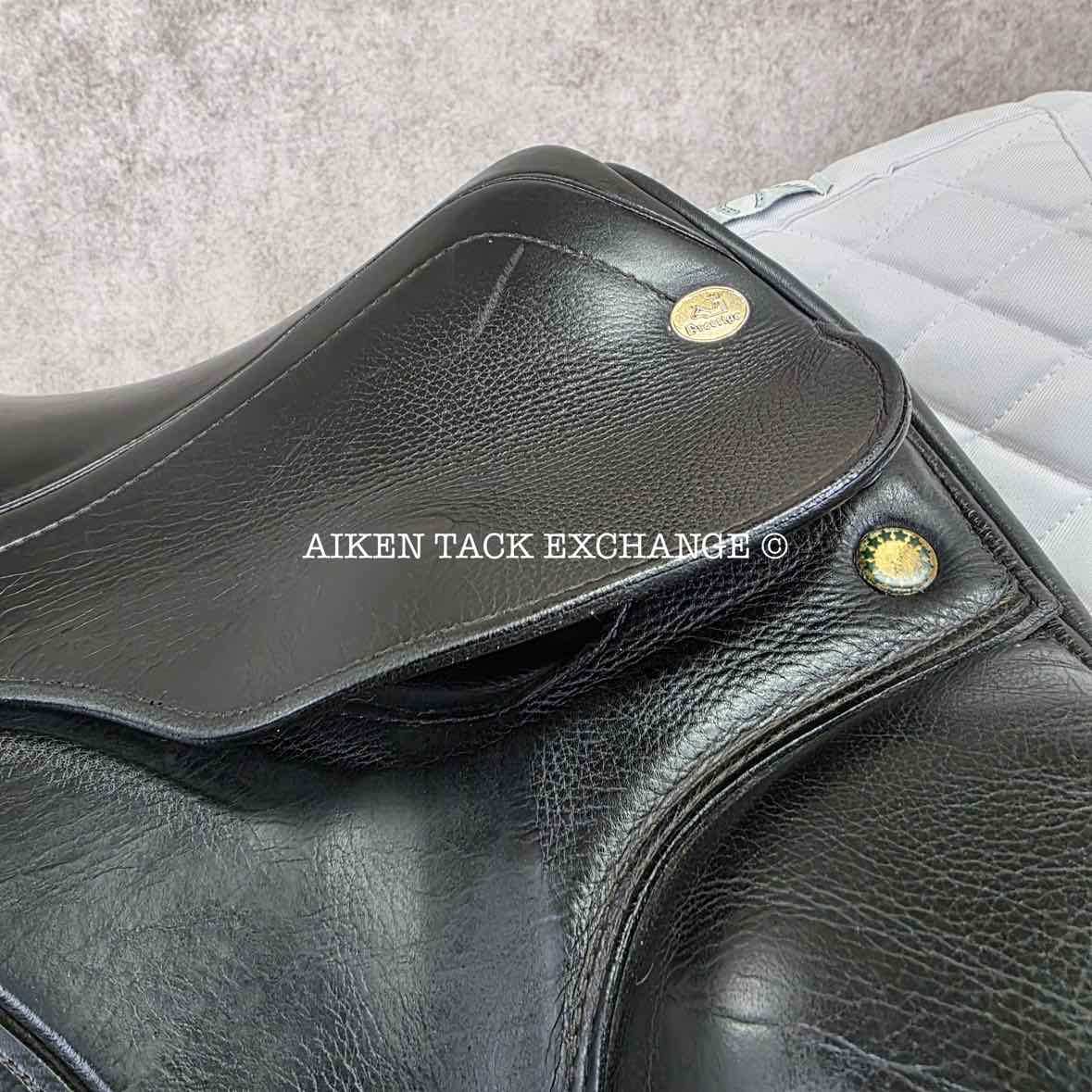 **SOLD** 2004 Prestige Galileo Dressage Saddle, 16" Seat, 30 Tree - Medium, Wool Flocked Panels