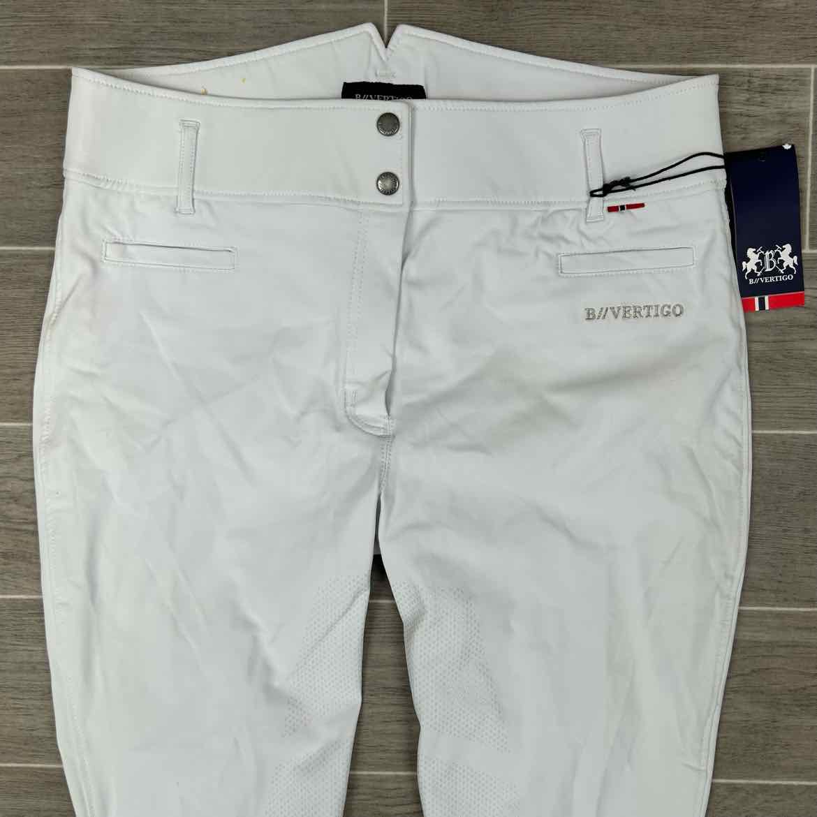 B Vertigo Tiffany Silicone Full Seat Breeches, Size 34