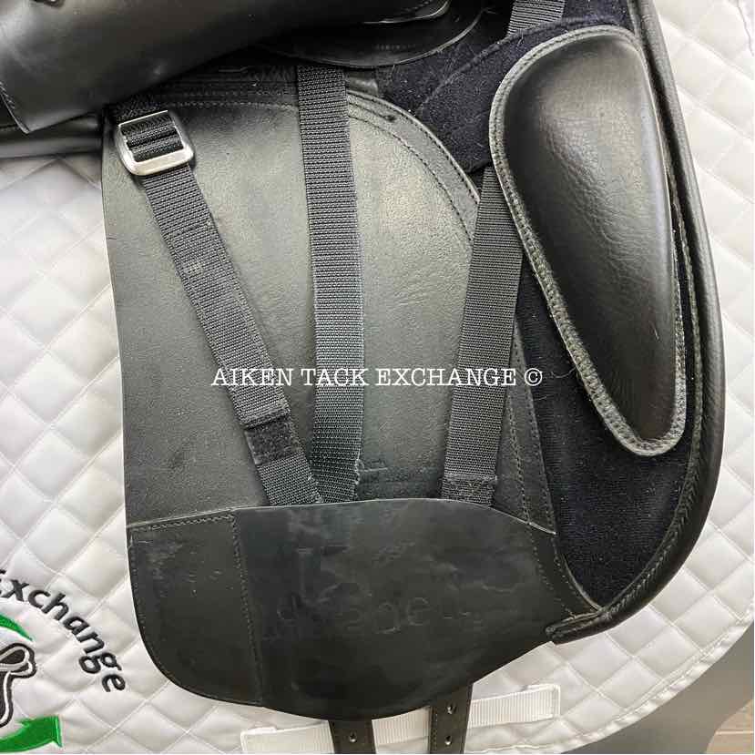 **SOLD** 2014 Bates Isabell Werth Dressage Saddle, 17" Seat, Adjustable Tree - Changeable Gullet, Wool Flocked Panels