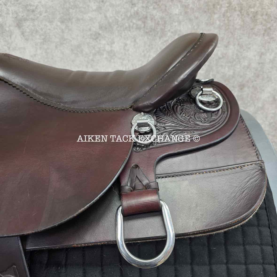 2020 Tucker T91 Meadow Creek Trail Western Saddle, 17.5" Seat, Medium Tree