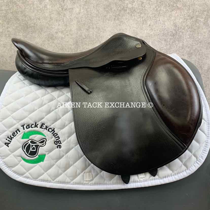 Mark Todd Close Contact Jump Saddle, 17.5" Seat, Medium Narrow Tree, Wool Flocked Panels