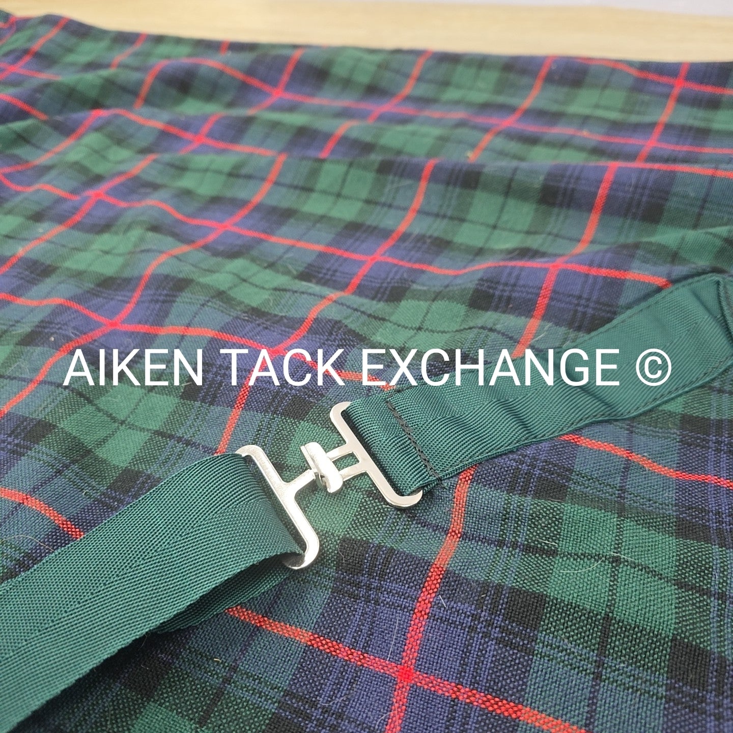 5/A Baker Original Tartan Plaid Stable Sheet, 80"