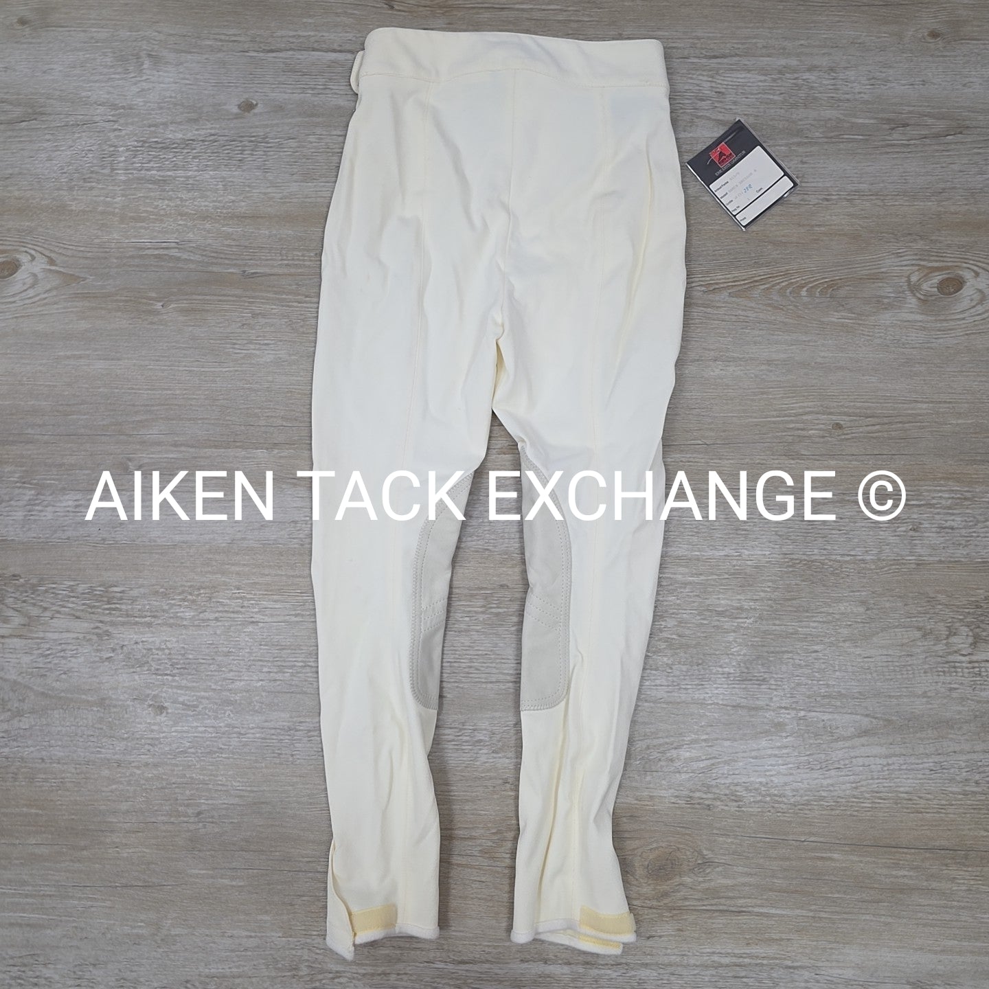 Euro-Star Damen Side Zip Knee Patch Breeches, Size 28 R
