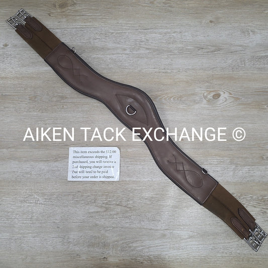 Total Saddle Fit Shoulder Relief Jump AP Girth, Brown, 44"