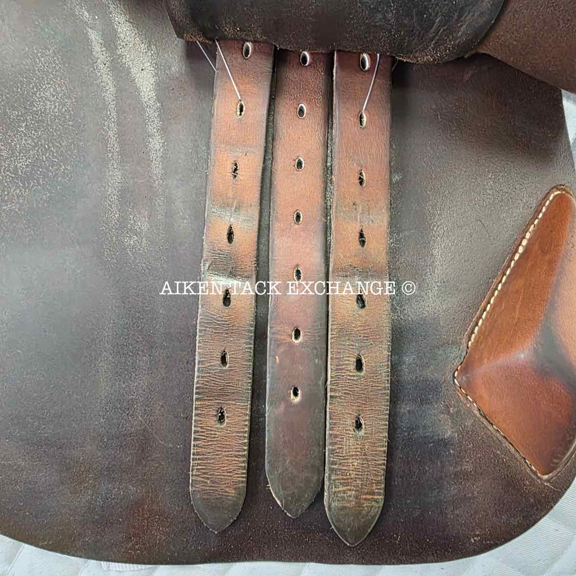 2012 Antares Close Contact Jump Saddle, 18" Seat, 4A Flap, Medium Tree, Foam Panels