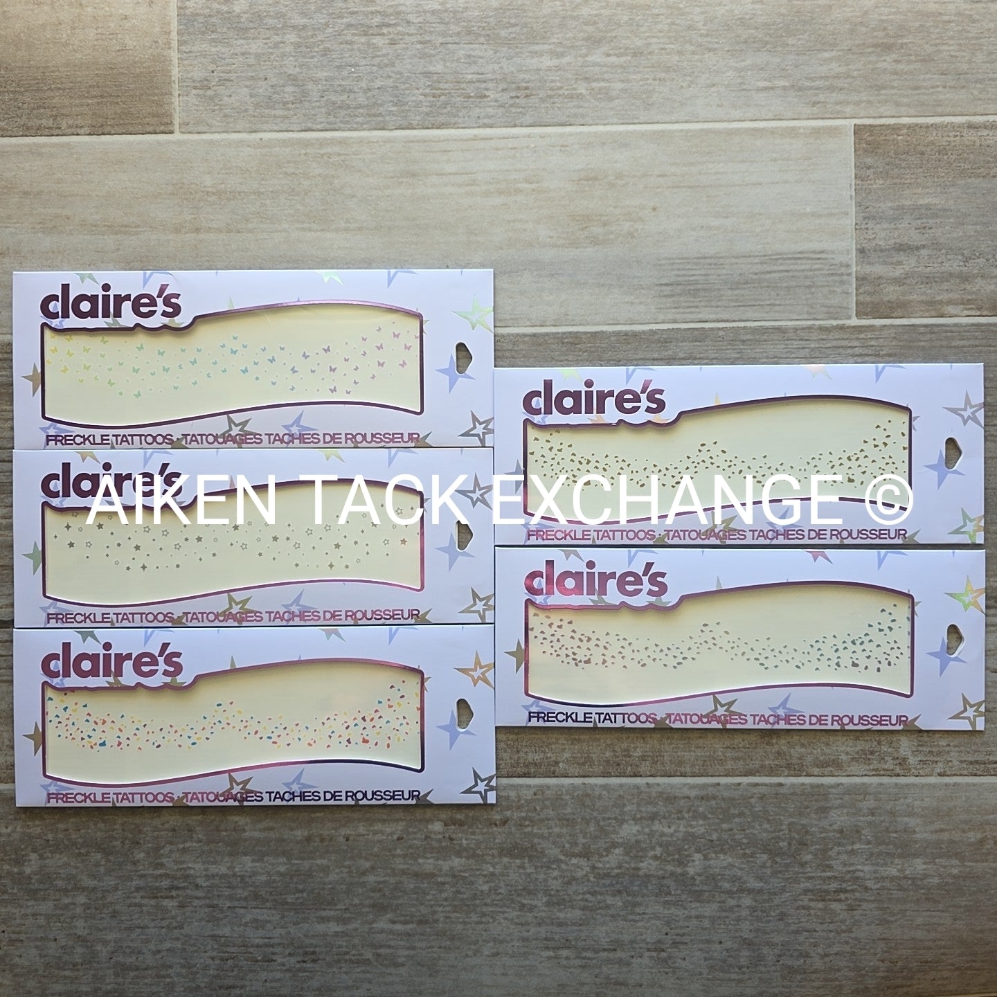 Claire's Freckle Stickers - 5 Total