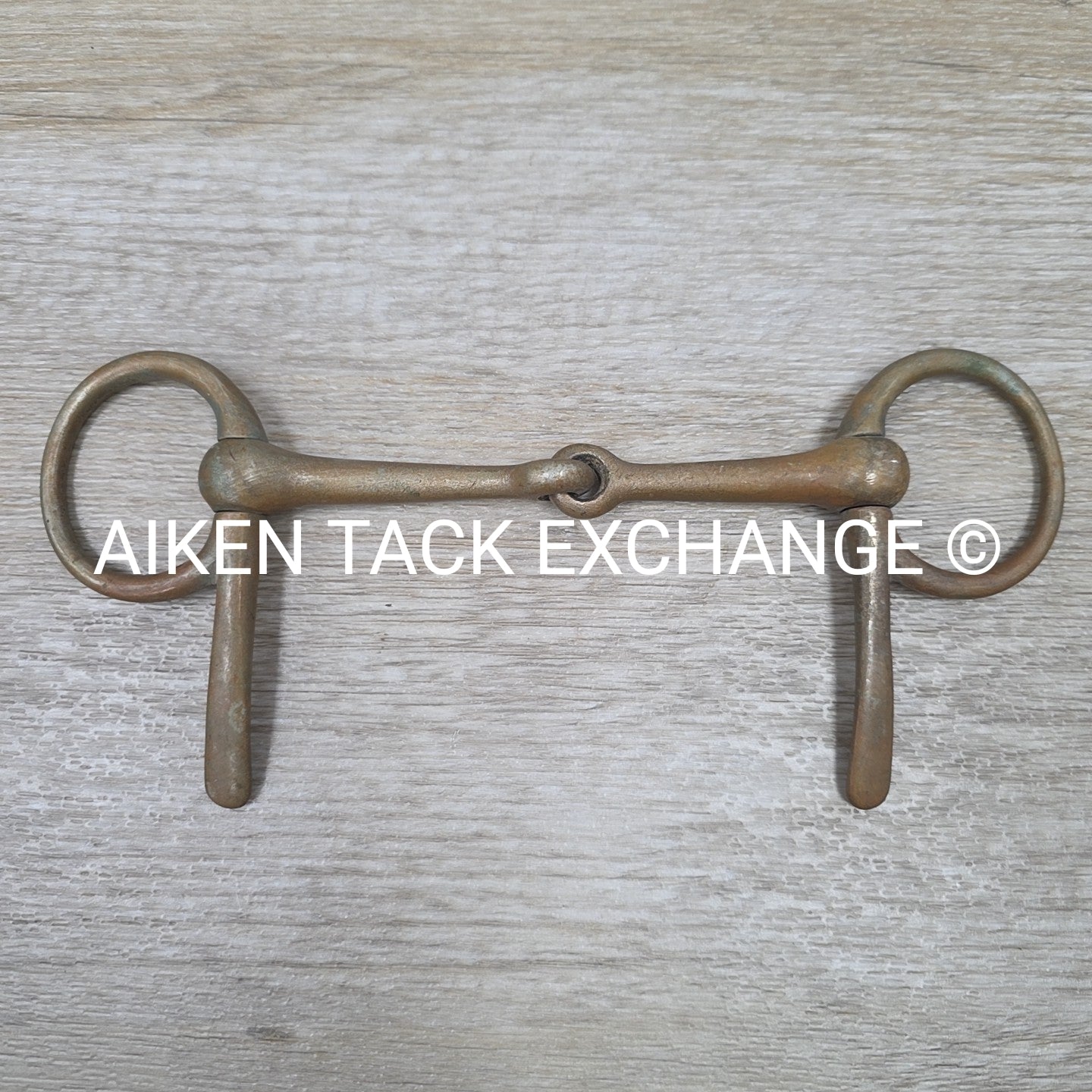 Never Rust Single Joint Half Cheek Bit 4.75"