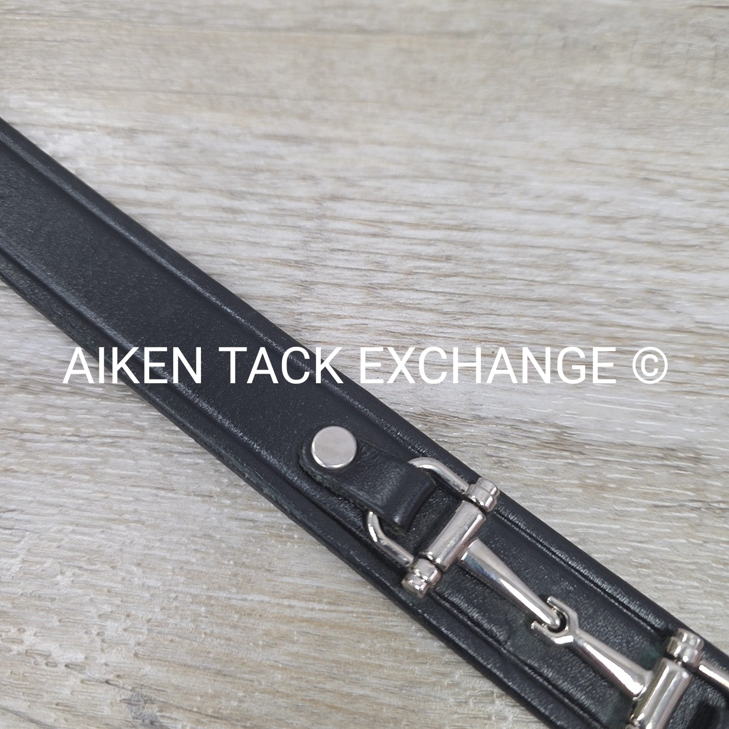 Tory Leather Snaffle Bit Belt, Size 24