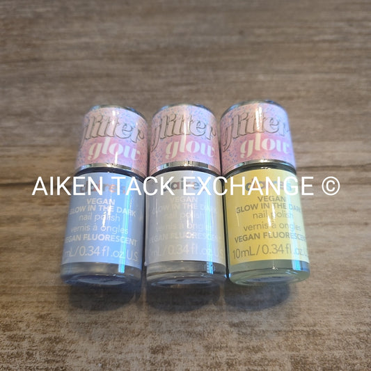 Claire's Glitter Glow Polish - Set of 3