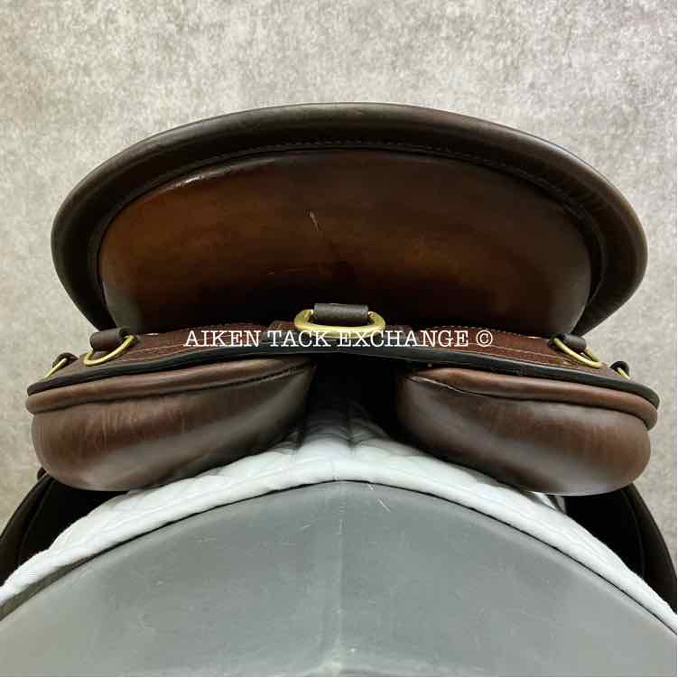 **SOLD** Crosby Marathon All Purpose Endurance Saddle, 17" Seat, Medium Tree, Wool Flocked Panels