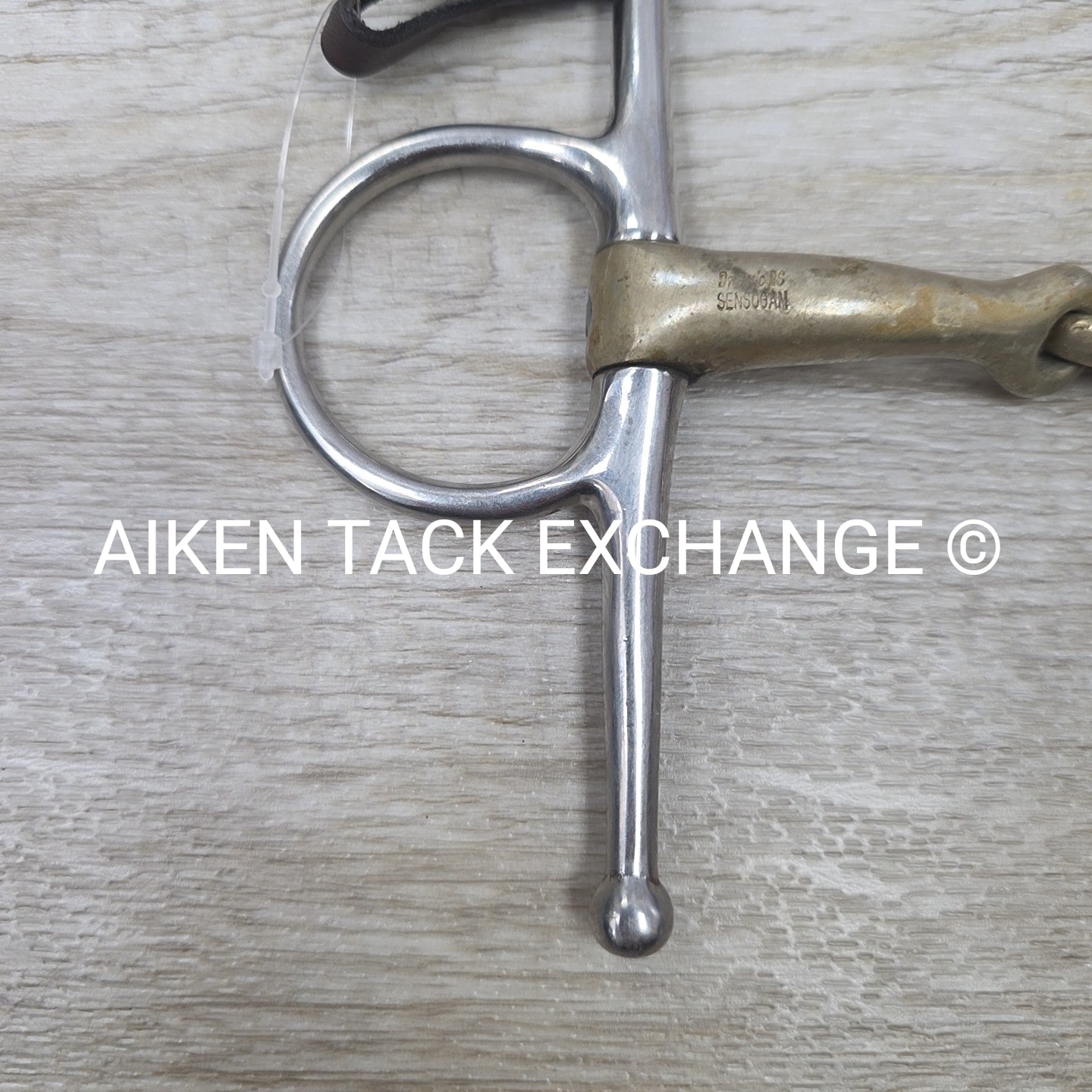 Herm Sprenger Dynamic RS Sensogan Double Joint Full Cheek Bit with Keepers 5"