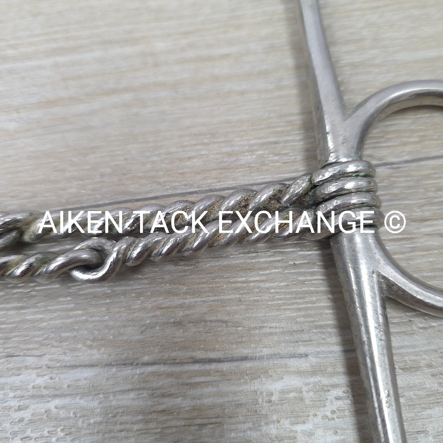Never Rust Full Cheek Double Twisted Wire Bit 5"