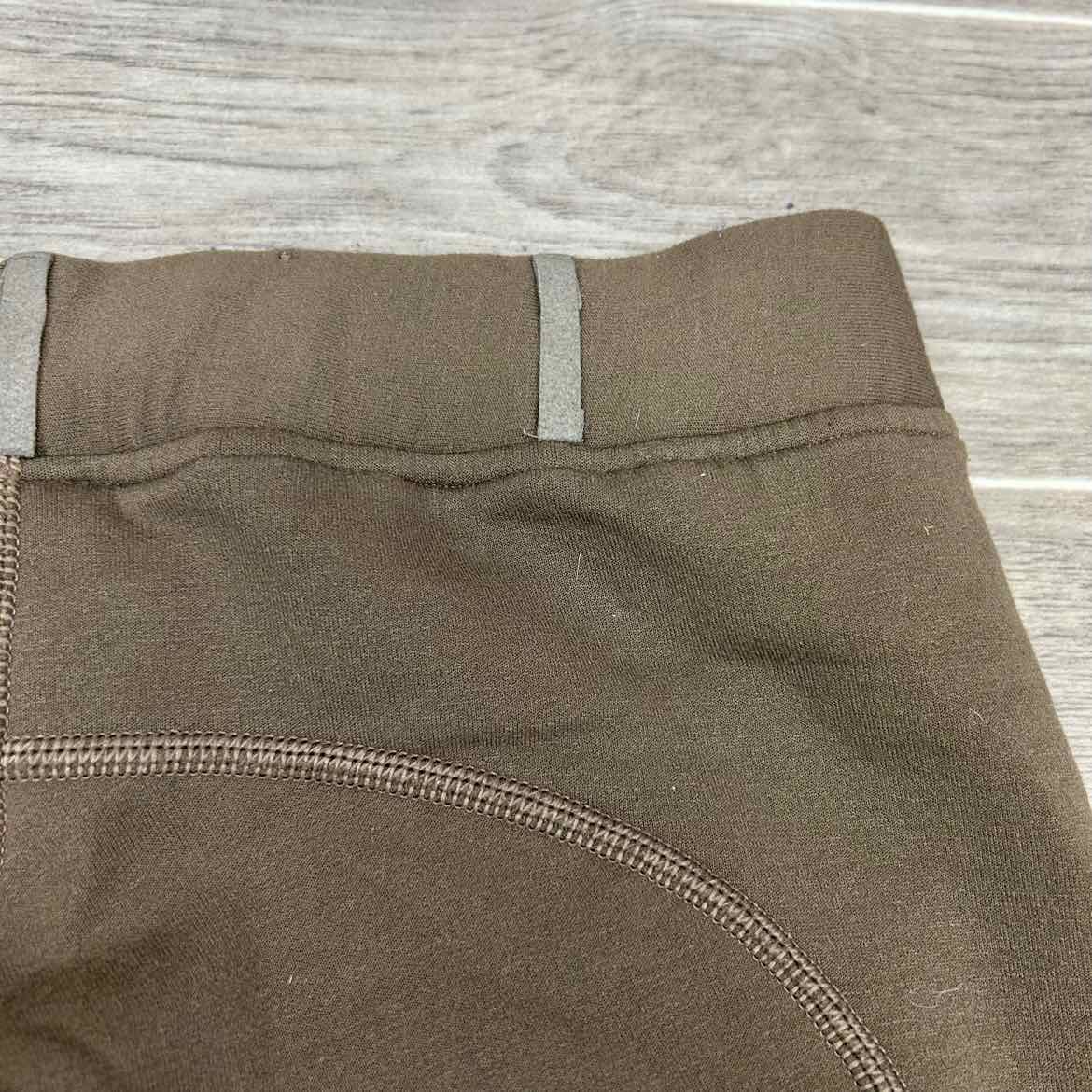 Kerrits Fleece Lined Winter Extended Knee Patch Tights, Size Medium