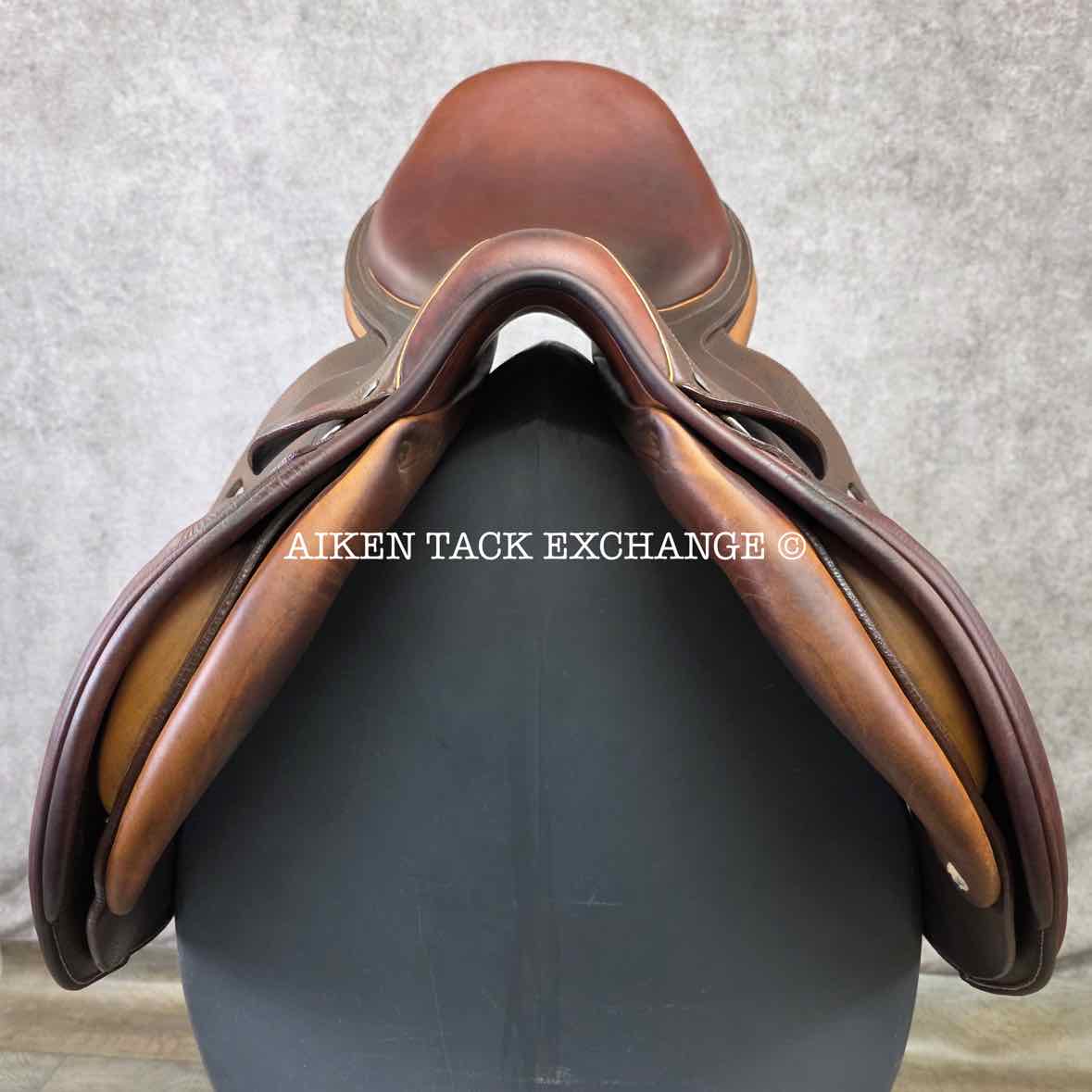 2012 Antares Close Contact Jump Saddle, 18" Seat, 4A Flap, Medium Tree, Foam Panels