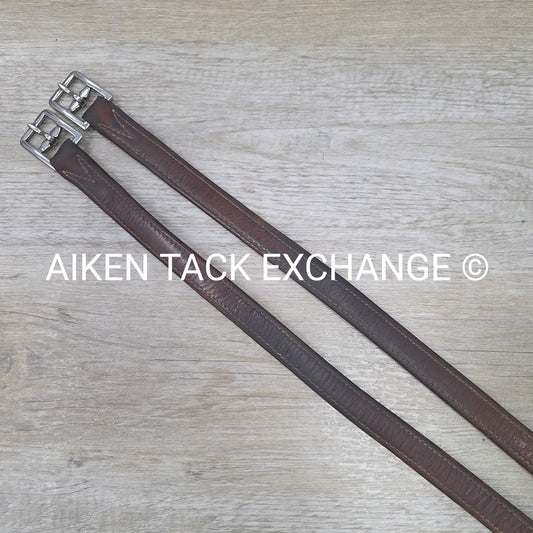 Antares Calf Lined Stirrup Leathers, Brown, 54"