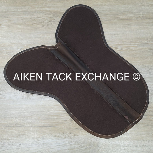 Voltaire Leather & Felt Half Pad, Size Large