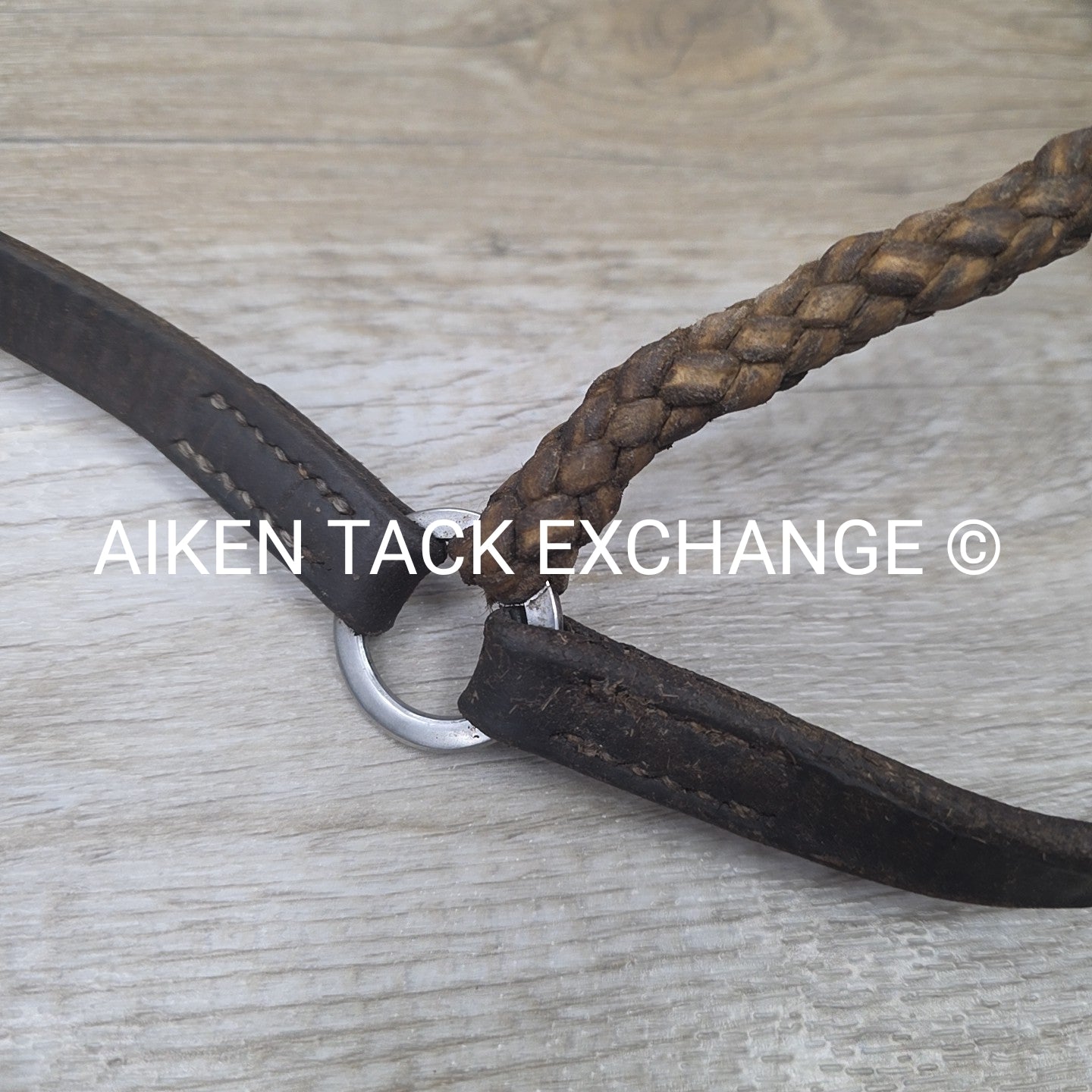BARGAIN BUNDLE: 2 Round Braided Rawhide Drop Nosebands