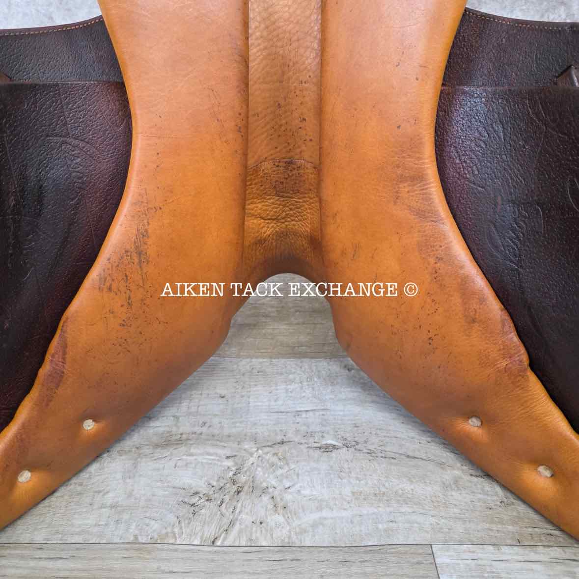 2015 Pessoa Rodrigo Close Contact Jump Saddle, 16" Seat, Adjustable Tree - XCH Changeable Gullet, Foam Panels