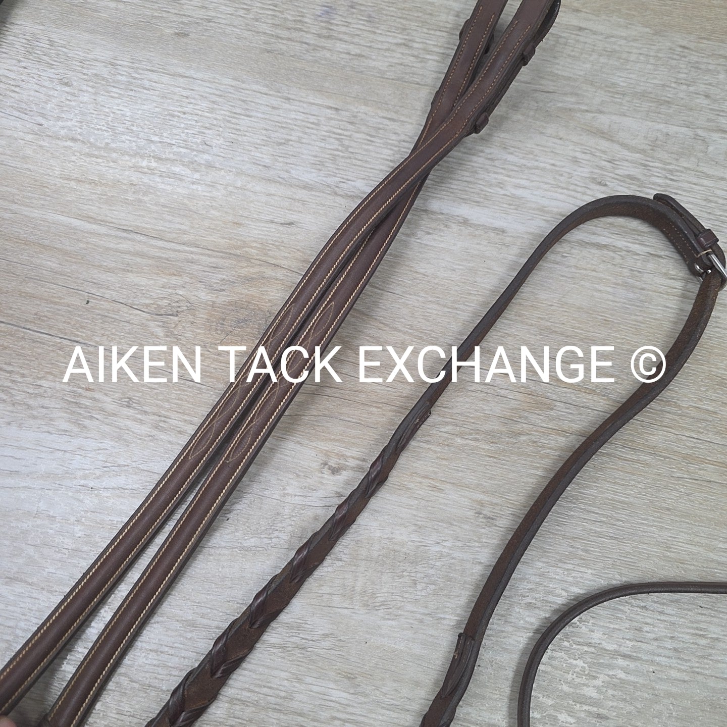 BARGAIN BUNDLE: Bridleway Fancy Stitched Bridle Oversize, Plain Raised Bridle Ov