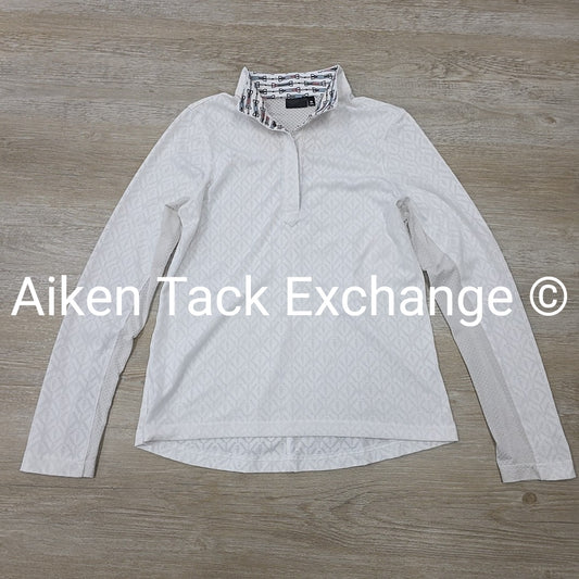 Kerrits Long Sleeve Show Shirt, Size Medium