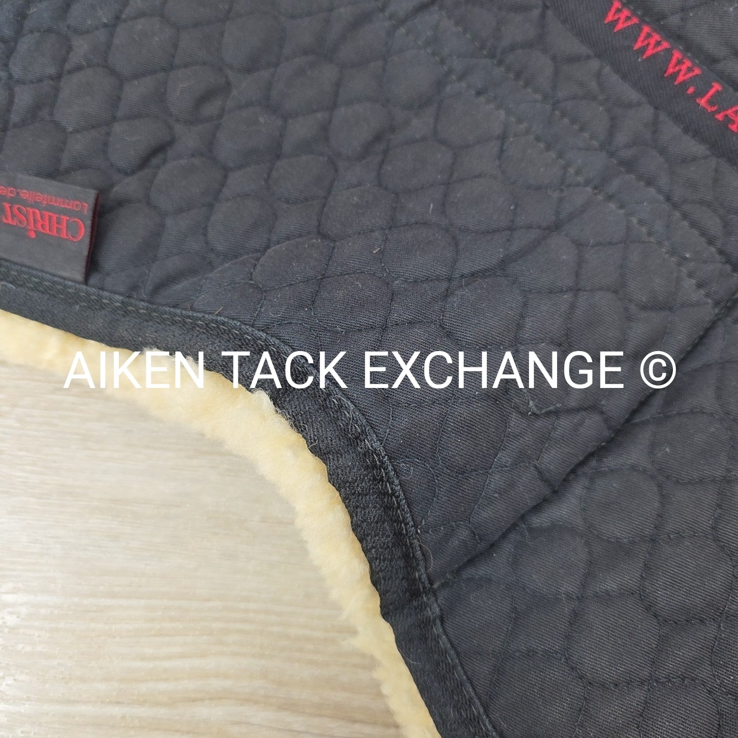 Christ HorseDream Sheepskin Shimmable Half Pad