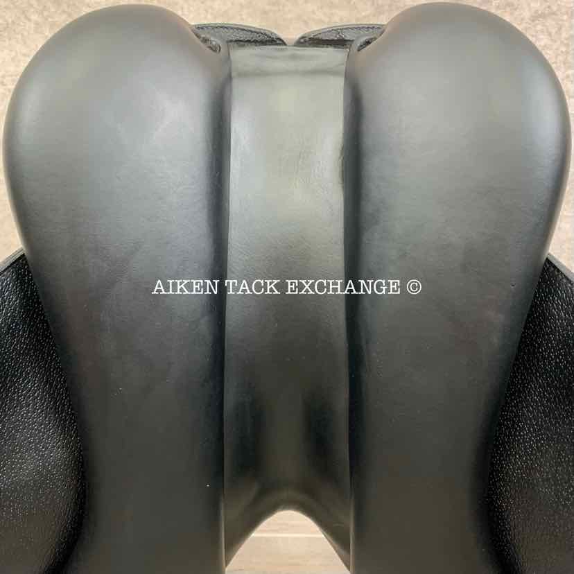 2018 Equipe Olympia Monoflap Dressage Saddle, 16" Seat, Extra Wide Tree, Foam Panels