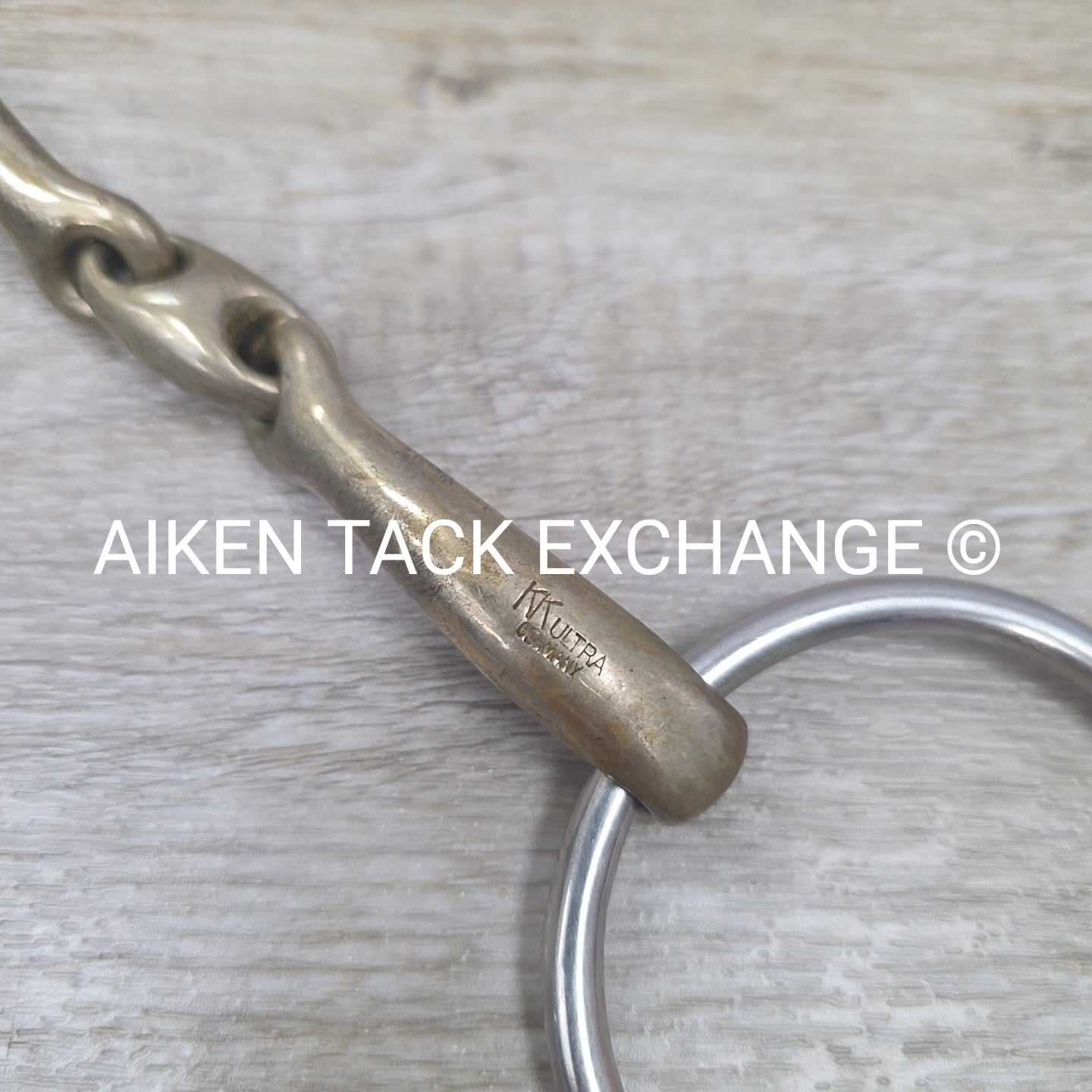 Herm Sprenger KK Ultra Dynamic RS Sensogan Double Joint Loose Ring Bit 5.25"