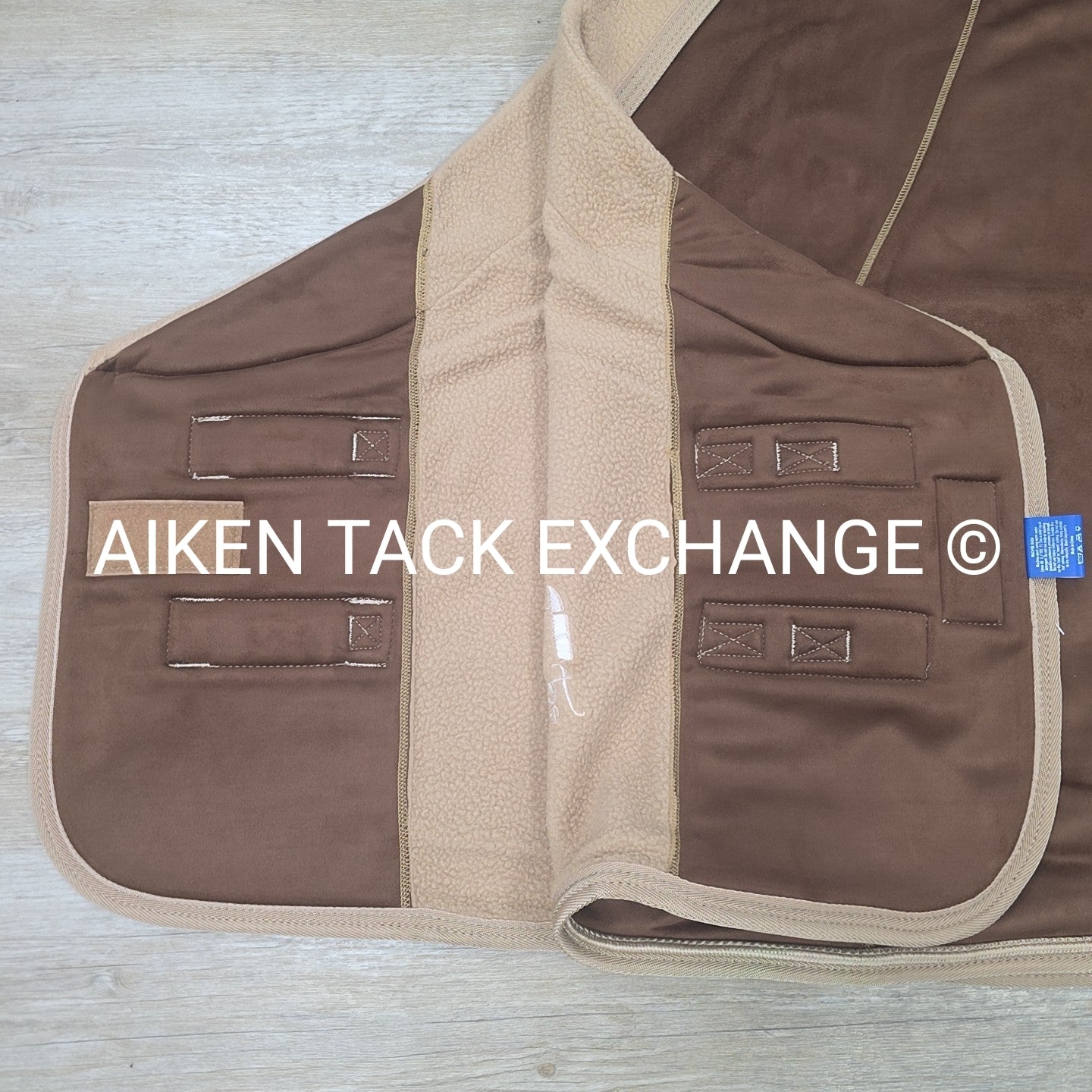 Fenwick Equestrian EquSuede Performance Cooler, Mocha, 74"