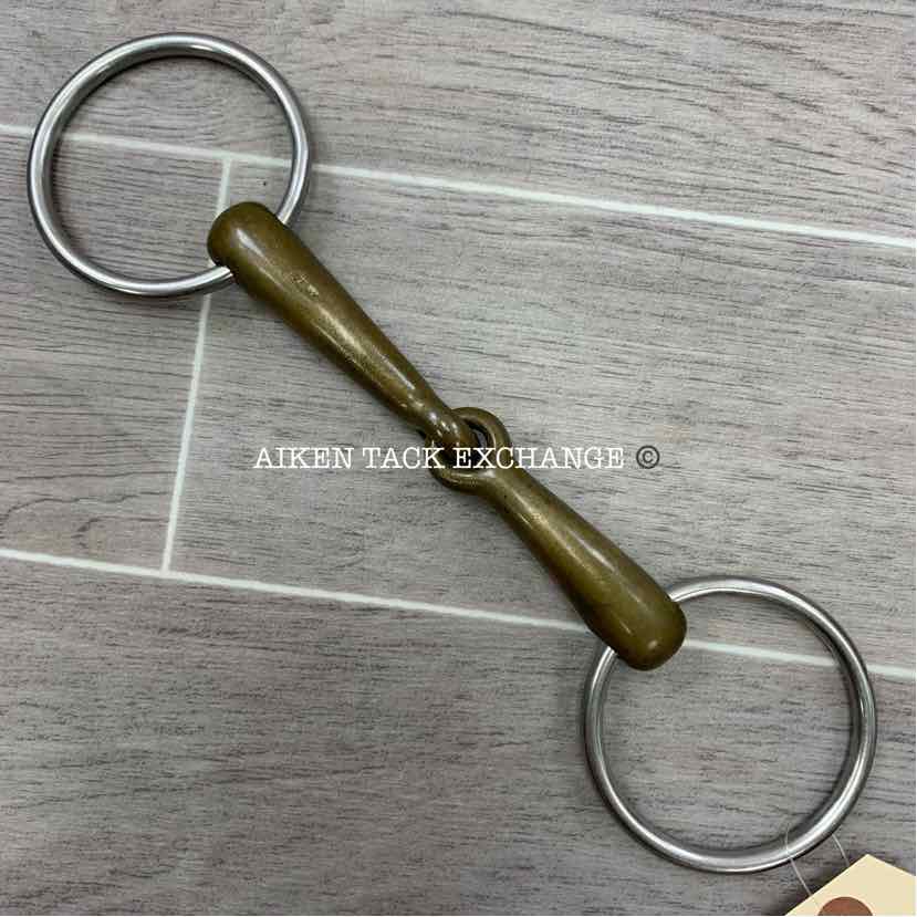 Herm Sprenger Aurigan Heavy Weight Single Joint Loose Ring Bit 5.75"