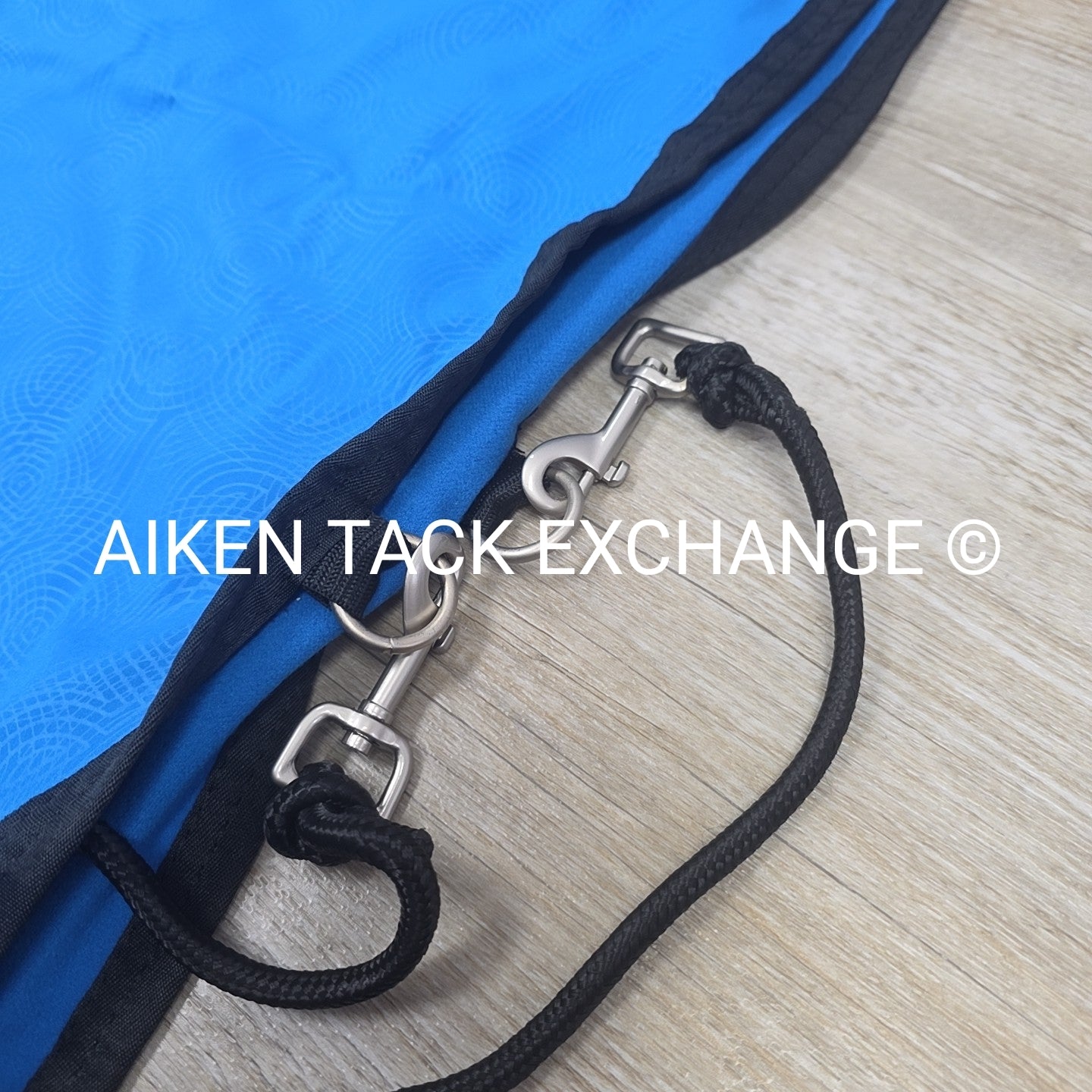 Fenwick Equestrian Softshell Therapeutic Bamboo Blanket, Blue, Size 78"