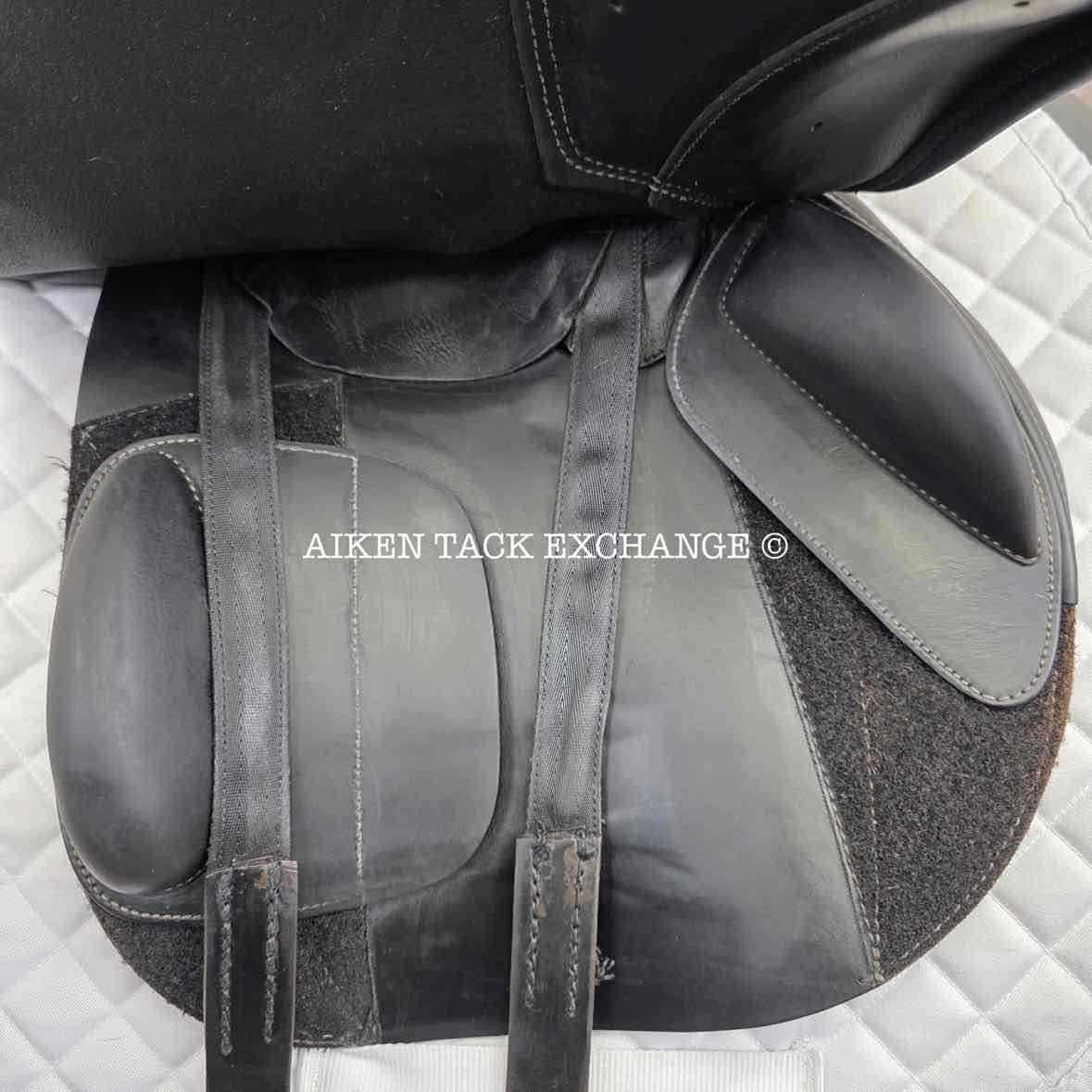 2000 Prestige Eventing Jump Saddle, 16.5" Seat, 33 Tree - Medium, Foam Panels