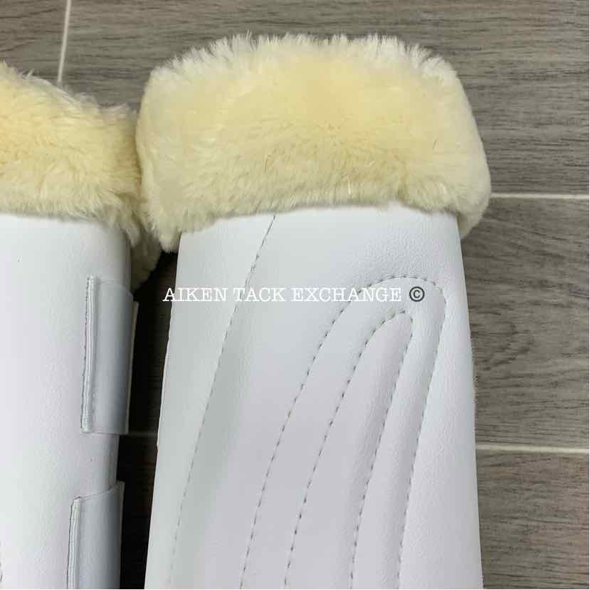 eQuick eFreestyle Rear Boots, White, Size Large, Brand New