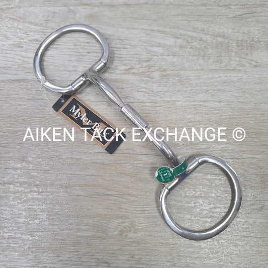 Myler without Hooks & Comfort Snaffle Wide Barrel MB 02 5"