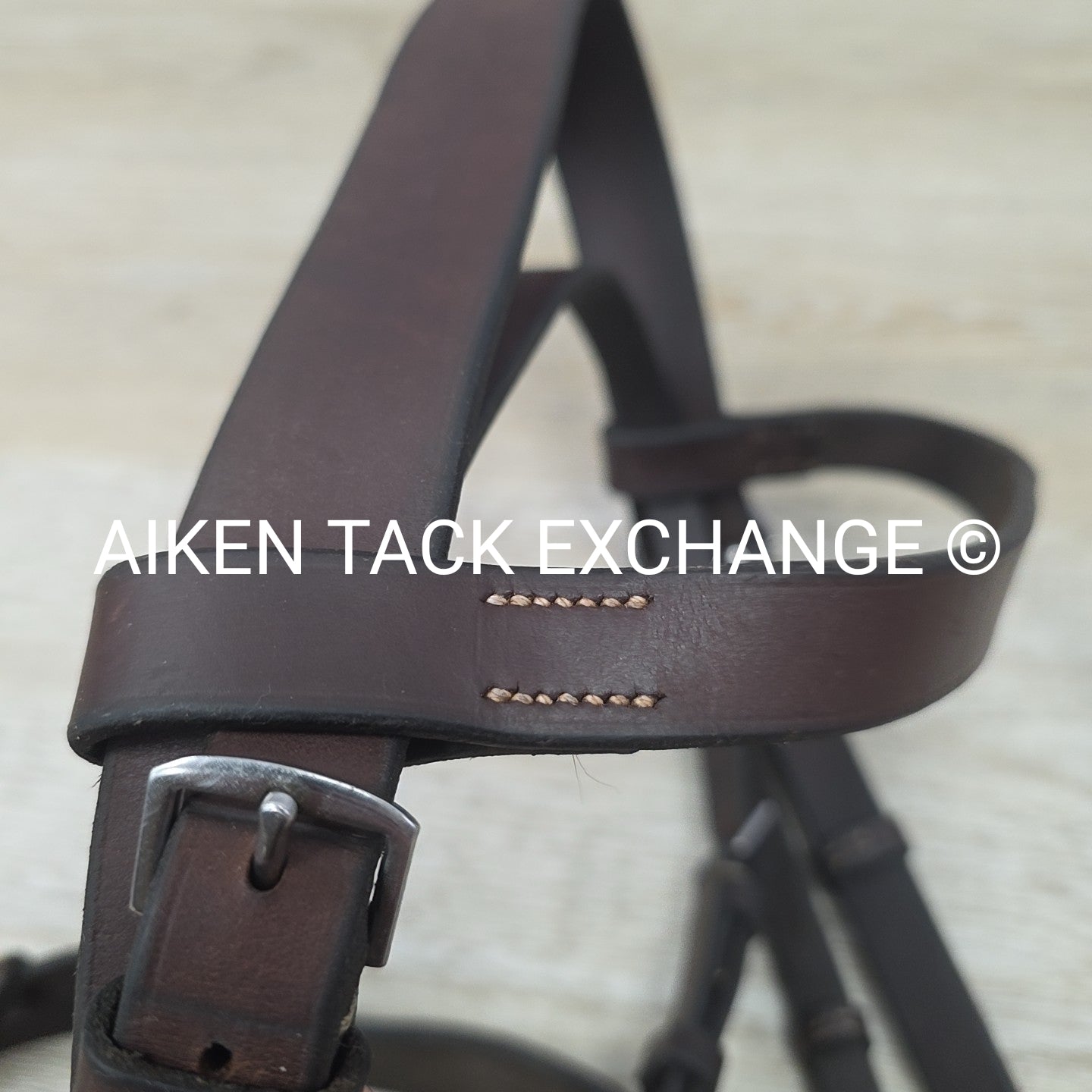 Horse Country First Flight Hunt Bridle, Brown, Oversize