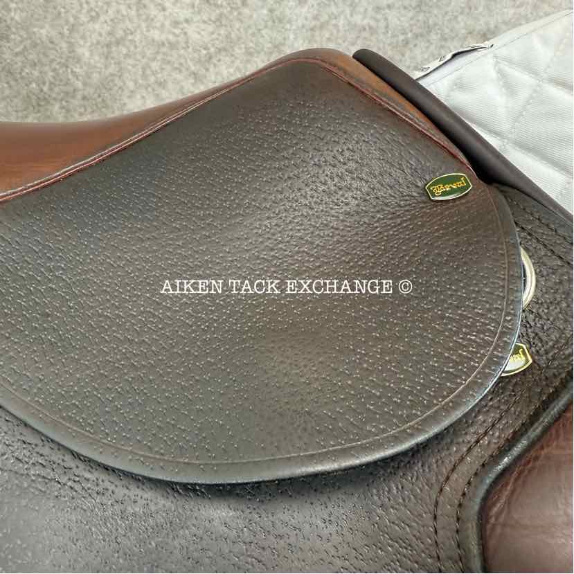 **SOLD** Beval The Natural Close Contact Jump Saddle, 17" Seat, Medium Tree, Foam Panels