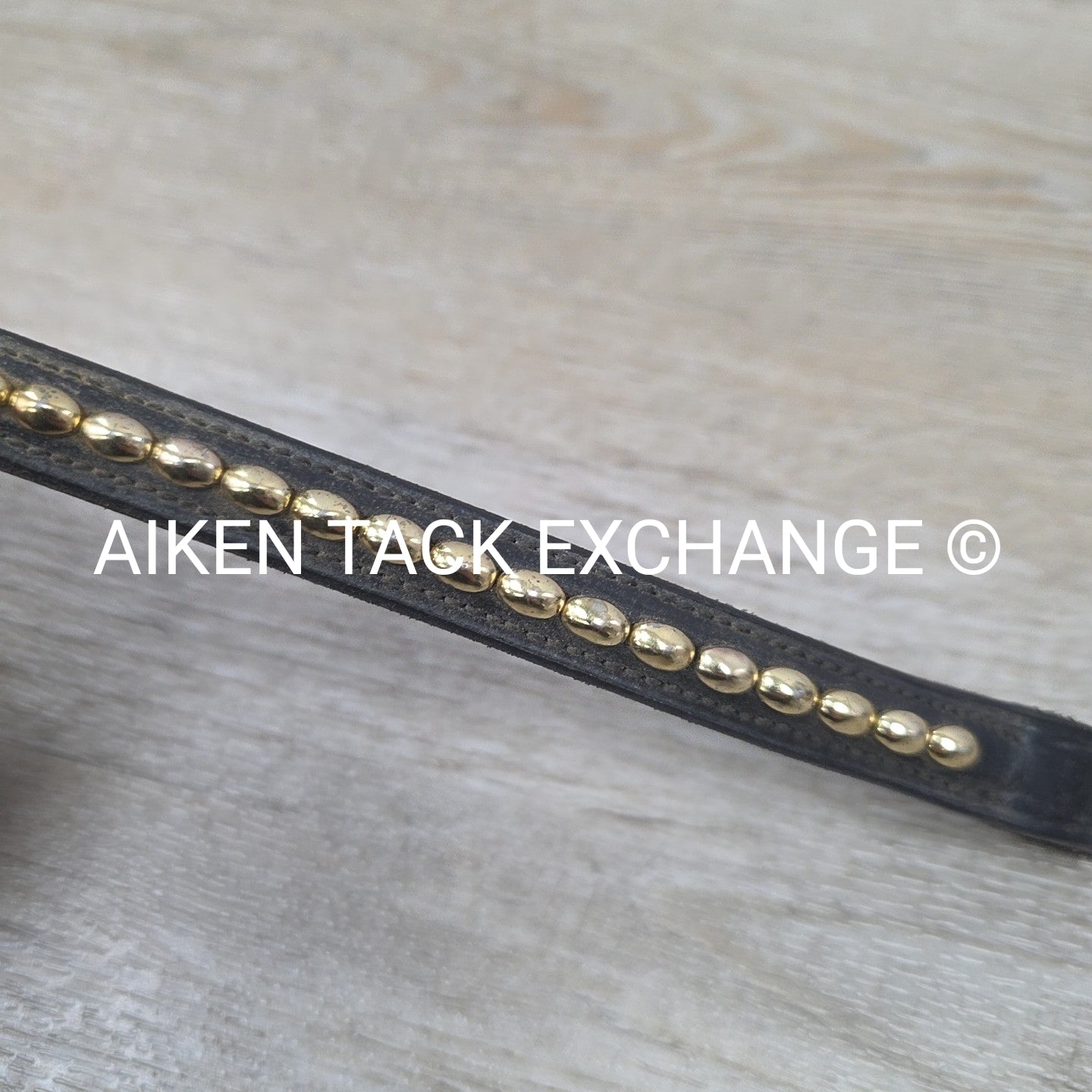 BARGAIN BUNDLE: 2 Browbands with Bling, Black, Size Full