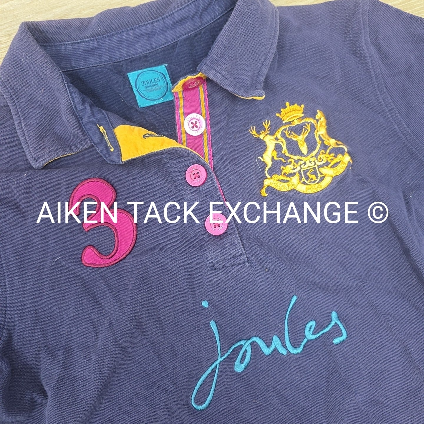 BARGAIN BUNDLE: 3 Joules Short Sleeve Polo Shirts, Size 10