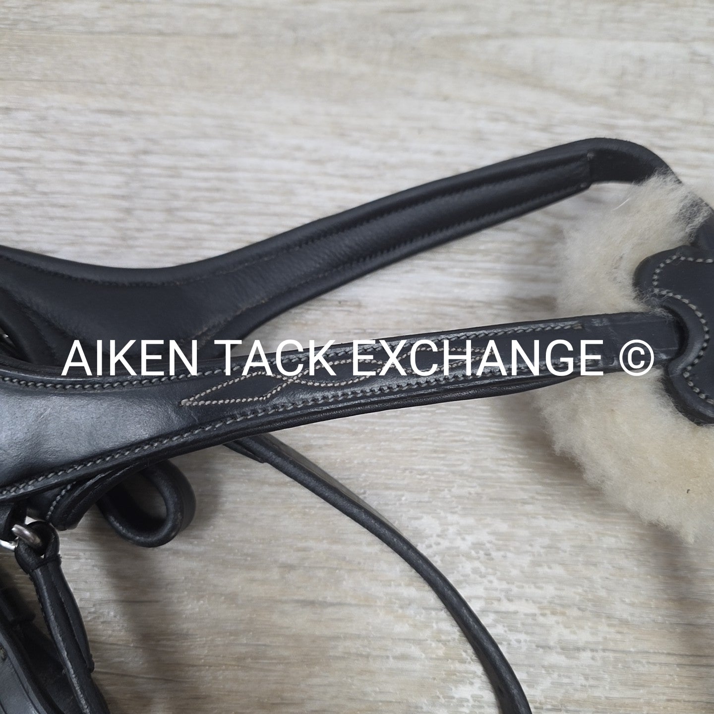 LeMieux Kudos Grackle Figure 8 Bridle, No Reins, Black, Size Full