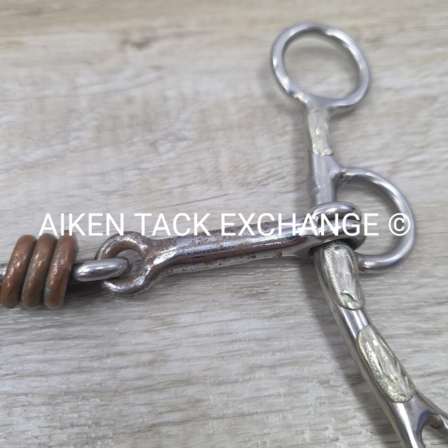 Western Dogbone Copper Ring Argentine Bit 5.5"