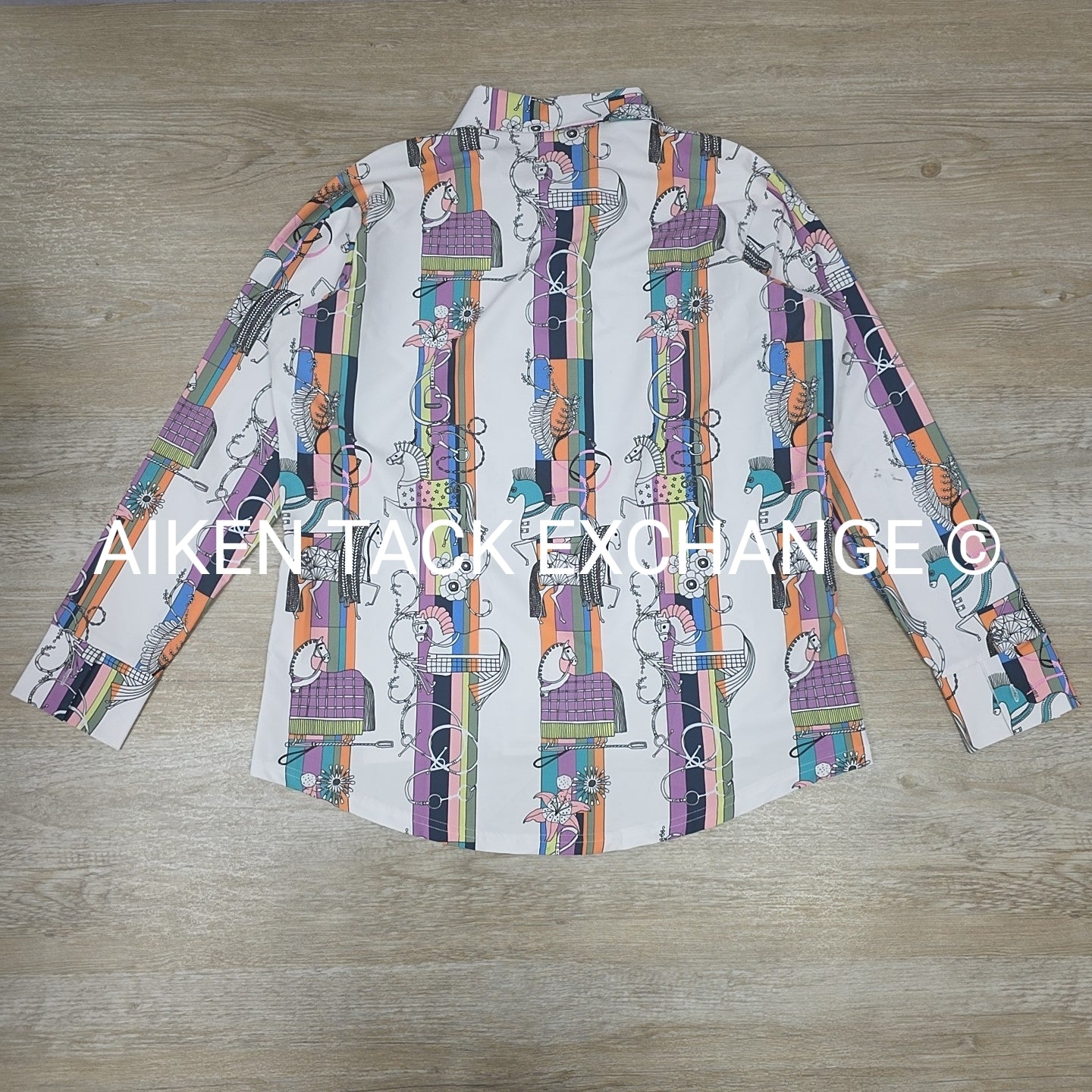 Espoir Long Sleeve Button Up Blouse, Women's 2XL
