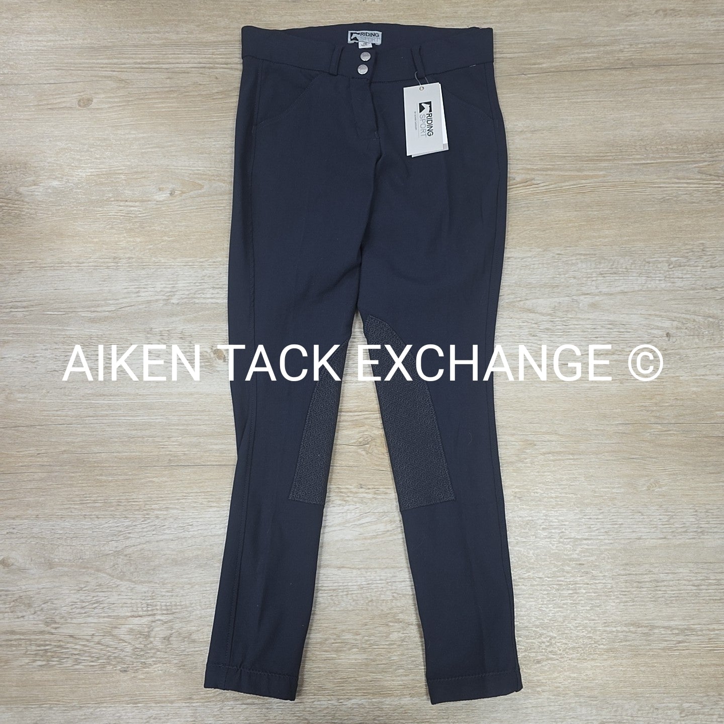 Dover Saddlery Riding Sport Event Knee Patch Breeches, Size 28