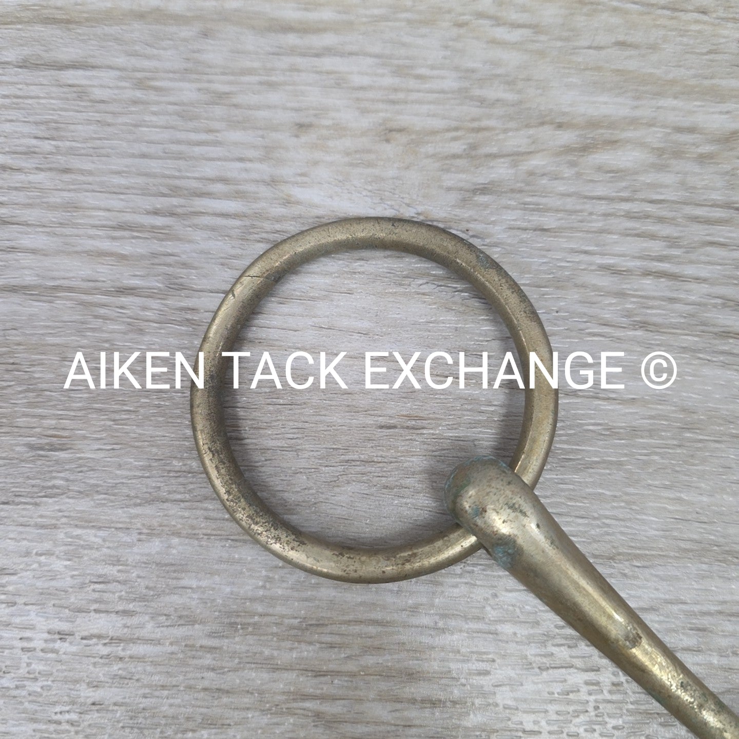 Huck Rostfrei Single Joint Loose Ring Bradoon Bit 5"