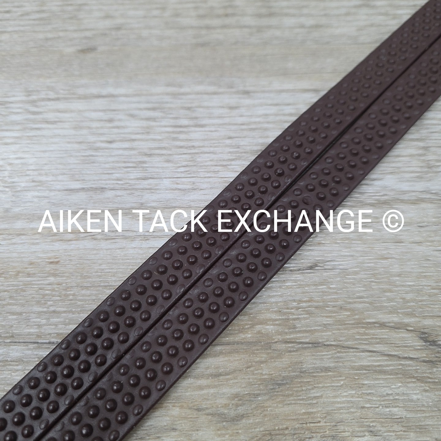 Nunn Finer Rubber Reins, Brown, 60"